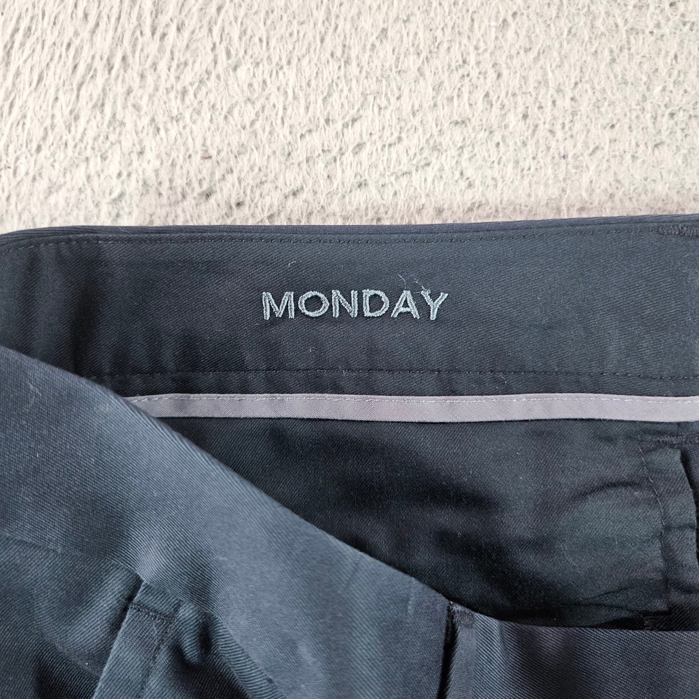Bonobos Weekday Warrior Monday Navy Blue Slim Chino Dress Pants Mens 34x34 View 4